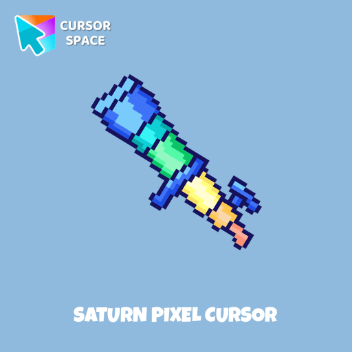 Saturn Pixel cursor pointer cursor